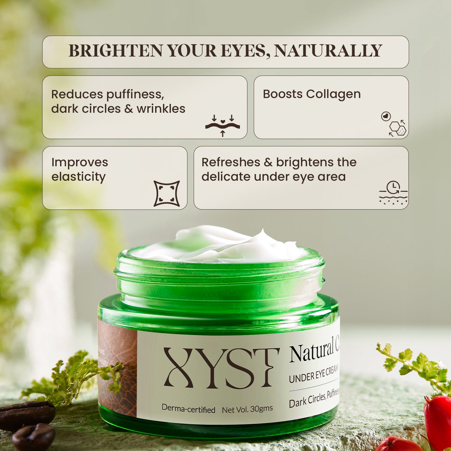 Buy Natural Caffeine Under Eye Cream – Depuff & Reduce Fine Lines